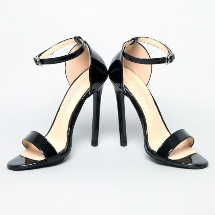Escarpin noir ouvert online