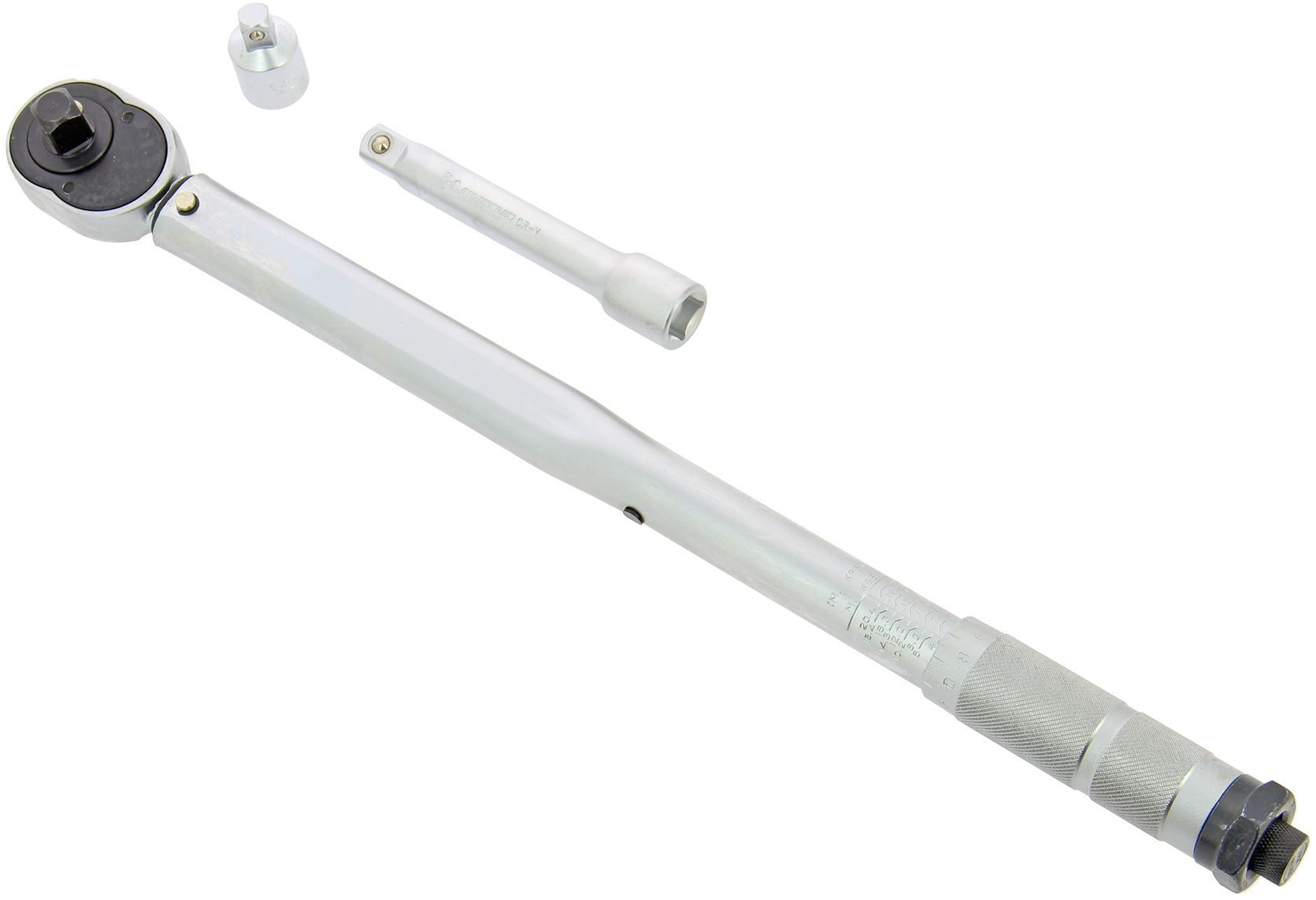 Malette Clé dynamo 1/2 40-210Nm - MICHELIN - avec barre dentension 1/2 125mm et adaptateur 1/2*3/8 9.5mm*12.7mm