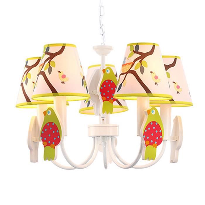 Suspension Plafonnier Enfant 5 Tetes Lustre Conception Abat Jour En Tissu Decore De Oiseau Et Arbre Pour Chambre Bebe Fille Garcon Cdiscount Maison Suspension Plafonnier Enfant 5 Tetes Lustre Conception Abat Jour En Tissu Decore De Oiseau Et Arbre Pour Chambre Bebe Fille Garcon Cdiscount Maison