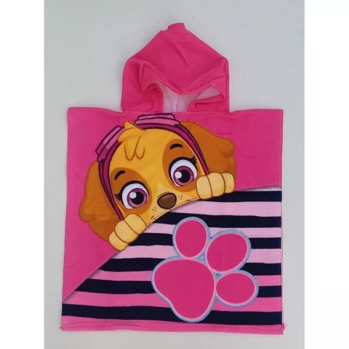 Cdiscount Peignoir Enfant Pat Patrouille Serviette De Bain Rose
