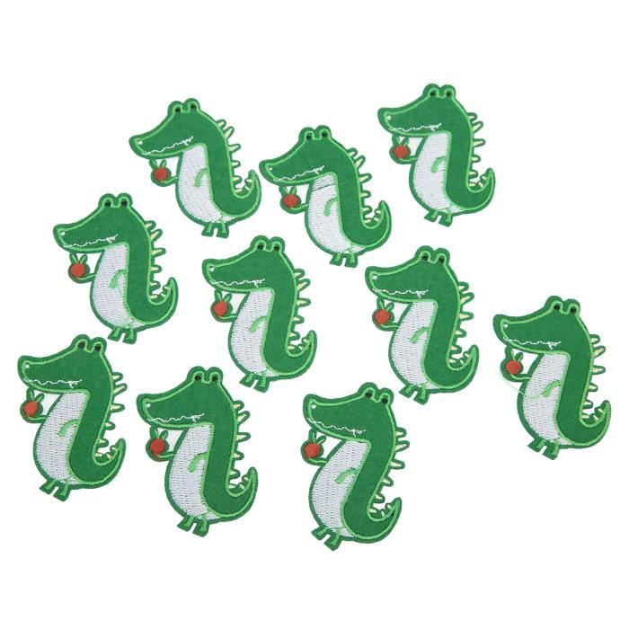 Patchs Superman Brodés à Repasser - Lot De 10, Dimensions 3,54x5,51 Cm, Qualité Comptée, Pour Customisation Vêtements