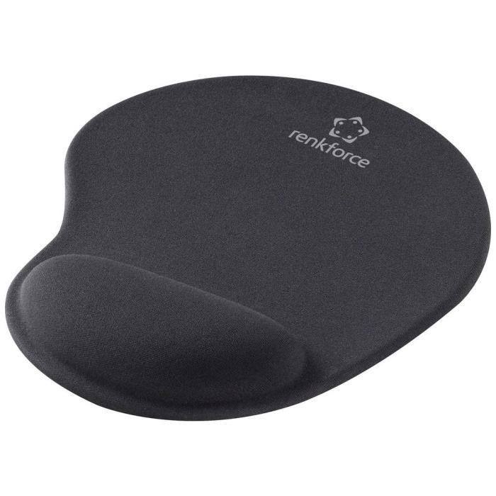 Tapis de ergonomique RENKFORCE Gel Réduit les points de pression Antidérapant