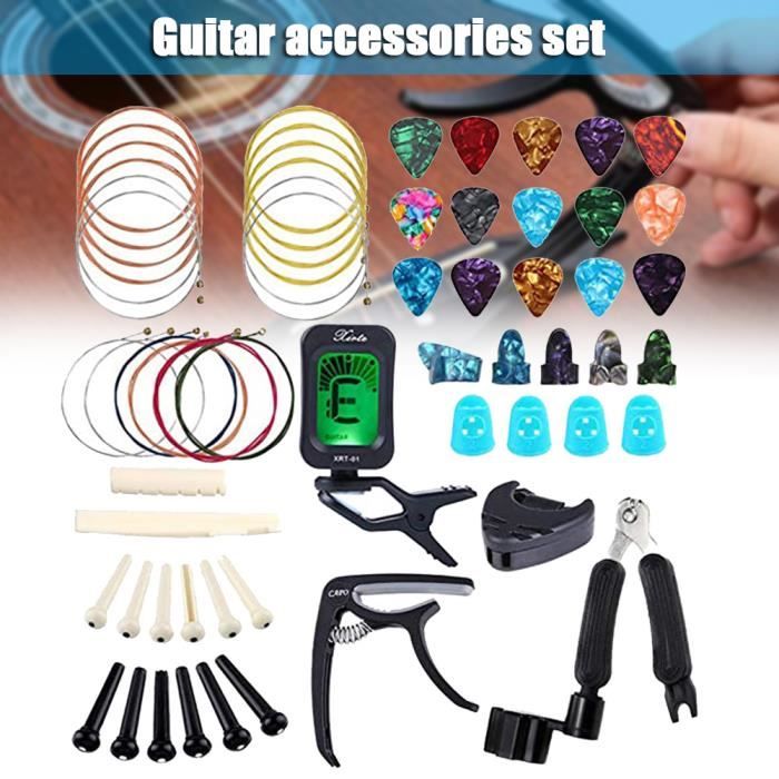 Accessoires pour Guitare Boutons de Guitare VGEBY Cordes pour Guitare Cordes de Guitare 3R 3L Cordes pour Guitare