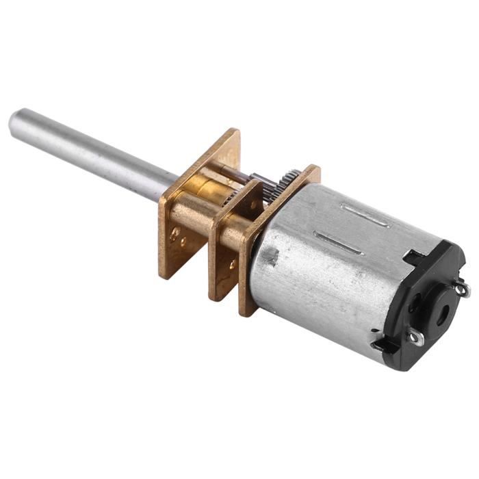 Moteur DC 12V Avec Codeur - Réducteur 40 RPM, Réversible, Pour Projets DIY Et Robotique