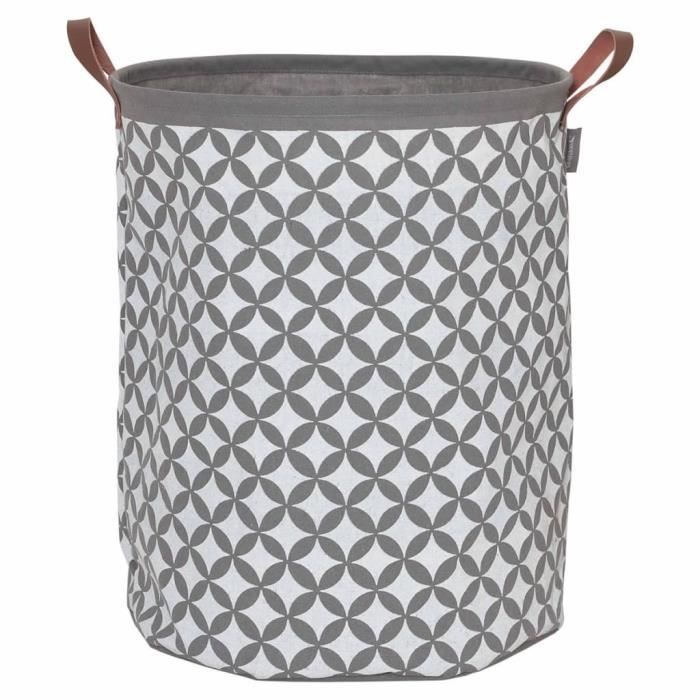 Sealskin Panier à linge Diamonds Gris 60 L 362302012 416640