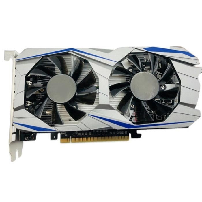 Annadue Carte Graphique GTX550Ti 4Go GDDR5 128bit PCIe 2.0 – Ventilateur Silencieux, Sorties HDMI / VGA / DVI – Pour PC Gamer Et Ordinateur De Bureau