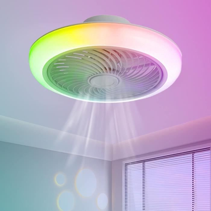 Ventilateur Salon Chambre Enfant Dimmable Ventilateurs De Plafond Silencieux Avec Lampe LED Plafonniers Dimmable RGB Avec Haut-parleur Ventilateur Avec Lumière Rgb Télécommande Ventilateur Salon Chambre Enfant Dimmable Ventilateurs De Plafond Silencieux Avec Lampe LED Plafonniers Dimmable RGB Avec Haut-parleur Ventilateur Avec Lumière Rgb Télécommande