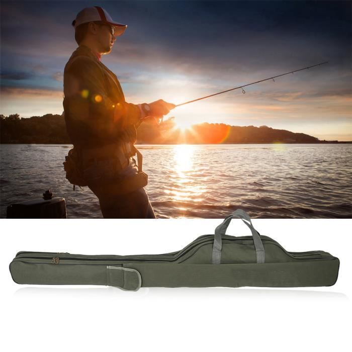 Housse Canne Peche Sac De Pêche Powcan Oxford - Grande Capacité Housse Canne Peche Sac De Pêche Powcan Oxford - Grande Capacité