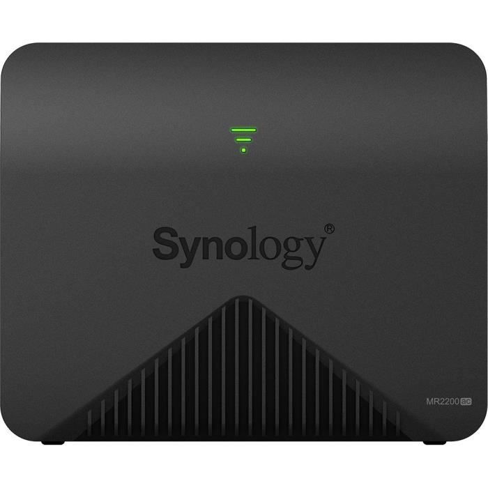 Routeur Mesh sans fil – SYNOLOGY – MR2200ac – WiFi AC – Triple-band – 2200 Mbps (2x AC867 + N400) MU-MIMO WPA3