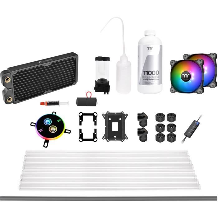 THERMALTAKE – C240 DDC RGB (Tube dur) – Kit Watercooling AIO