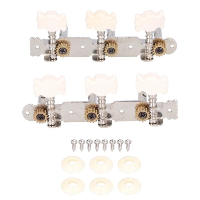 UPKOCH Lot De 4 Chevilles D'Accordage Ukulélé Mécaniques - Accessoires Guitare Acoustique