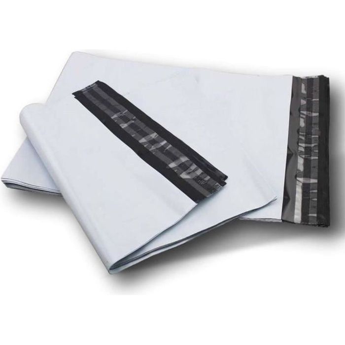 HVDHYY Enveloppe Plastique Expedition Sac Expedition Lot de 100 250mmX350mm A3 Jaune Emballage Colis Vetement Sacs dexpédition en Plastique Conditionnements Polystyrène Pochettes 