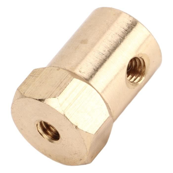 2 Raccords D'arbre 8mm Avec Clé - Uxcell Aluminium - Neuf Pour Bricolage