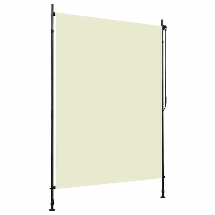 vidaXL Store Roulant dExtérieur Ombre de Balcon Jardin Véranda Pergola Terrasse Résistant aux UV et à la Chaleur 150x270 cm 145941