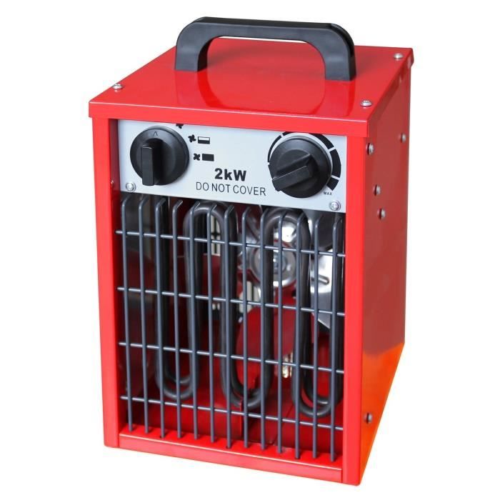 Warmte Chauffage datelier 2000W avec thermostat