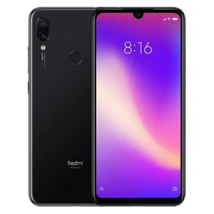 Vente Téléphone portable Xiaomi Redmi Note 7 4Go 128Go Noir Smartphone 4G 6.3" Ecran de Goutte 4+128Go Caméra AI 48MP 4000mAh Charge rapide NFC pas cher Vente Téléphone portable Xiaomi Redmi Note 7 4Go 128Go Noir Smartphone 4G 6.3" Ecran de Goutte 4+128Go Caméra AI 48MP 4000mAh Charge rapide NFC pas cher