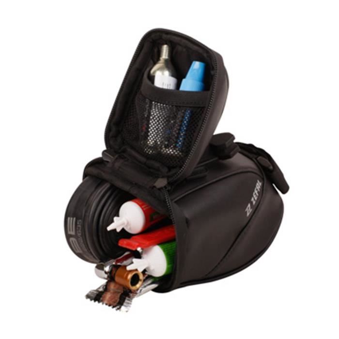 Sacoche De Selle Velo Zefal Iron Pack 0 9l Noir Fixation Rail De Selle Prix Pas Cher Cdiscount
