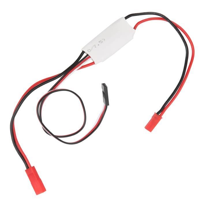 Interrupteur RC Télécommandé 20A - Relais Marche/arrêt Pour Modélisme (voiture, Drone, Bateau)
