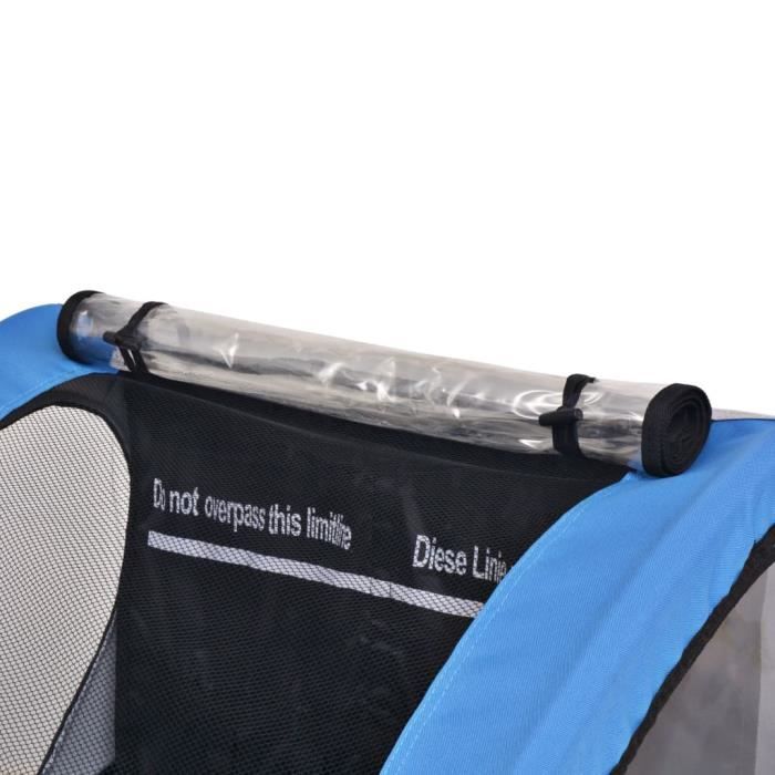Roue De Remorque Vélo Enfant 16 Pouces - Pneu Gonflable 16x1.75 - Moyeu En Alliage Noir - Pour Remorque, Poussette, Chariot - 5