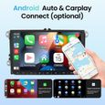 GEARELEC Autoradio 9 pouces Pour VW avec CarPlay Android Auto  Navigation GPS WiFi Bluetooth  FM  Radio 1+32GO-1