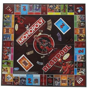 JEU SOCIÉTÉ - PLATEAU Monopoly Deadpool Marvel Heroes - Jeu de société -