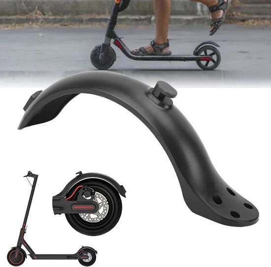 Garde-boue Arrière Pour Trottinette électrique – ABS 4 Trous, Support Anti-éclaboussures, Léger, Universel