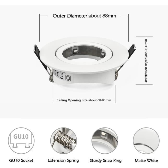 Spot Encastrable Extérieur Carre : Le Top 30 Des Eilleurs De 2025
