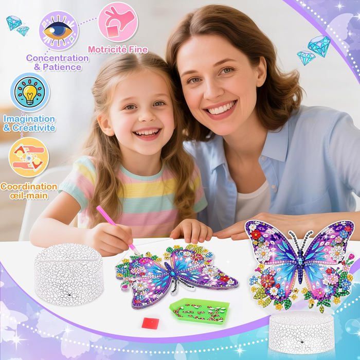 Kit Créatif Veilleuse Capybara à Peindre – Pour Enfant 5-12 Ans, Avec Peintures Et Pinceaux