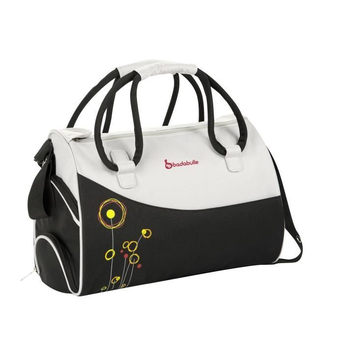 Sac à langer badabulle noir best sale