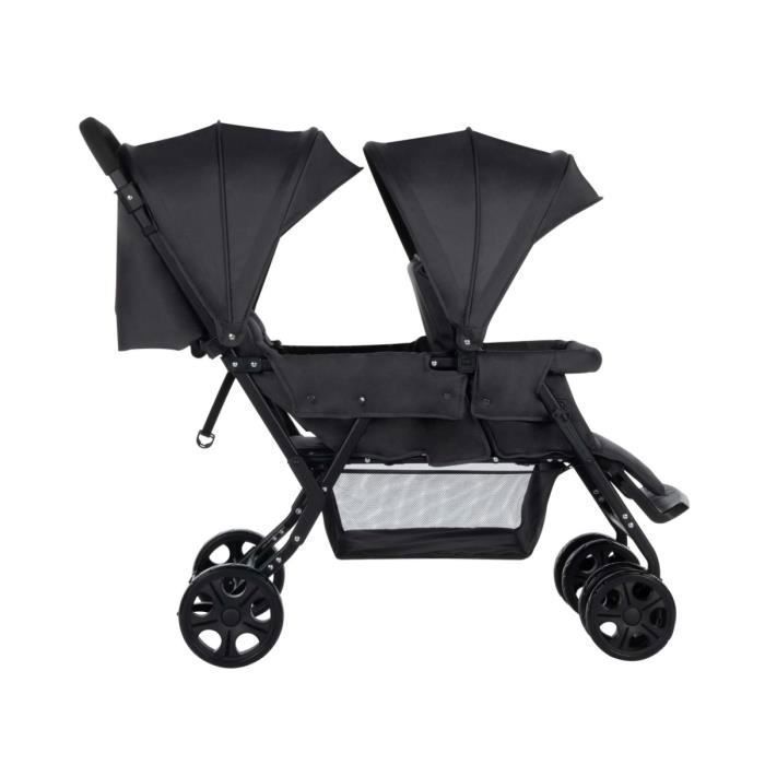 Poussette double pour enfants rapprochés discount