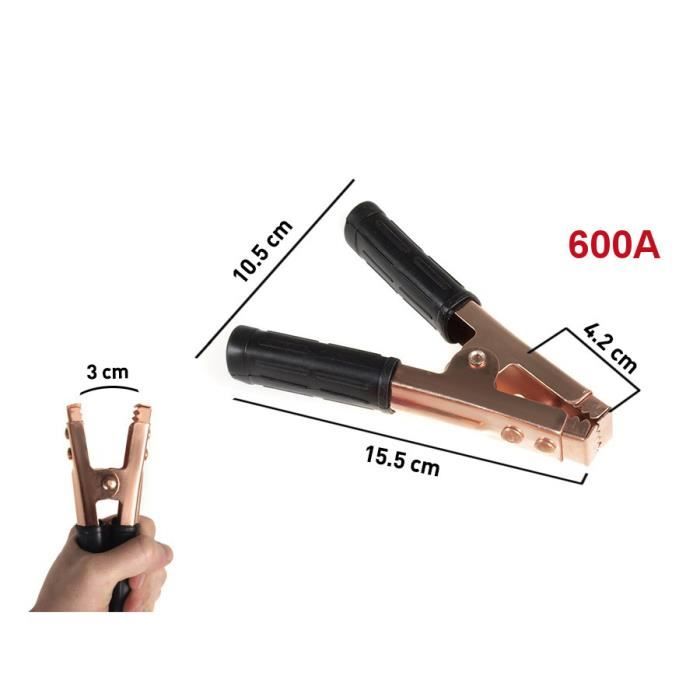 Jeu De Câbles De Démarrage Professionnels Lacmé 352 A Section 16 Mm² Longueur 3