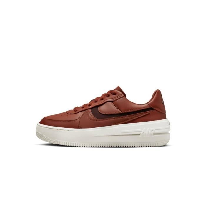Nike air force 1 femme brun 2025