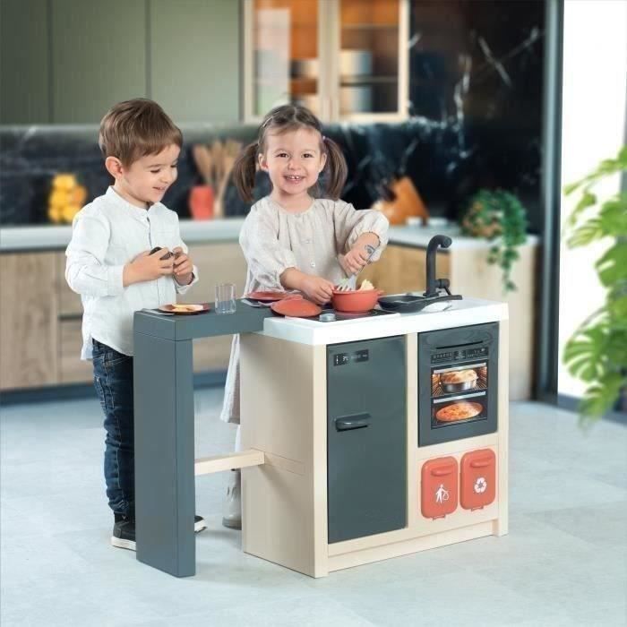 Smoby Loft Cuisine De Jeu Fleur - Cuisine Pour Enfants De Style Loft