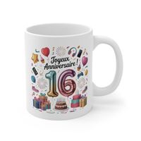 Ballon Gonflable Géant Pour Anniversaire De 16 Ans - Noir Xxl - 101 Cm