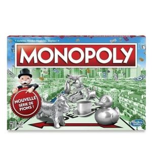 JEU SOCIÉTÉ - PLATEAU MONOPOLY - Classique - Jeu de Société nouvelle Ve JEU SOCIÉTÉ - PLATEAU MONOPOLY - Classique - Jeu de Société nouvelle Ve