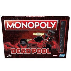 JEU SOCIÉTÉ - PLATEAU Monopoly Deadpool Marvel Heroes - Jeu de société -