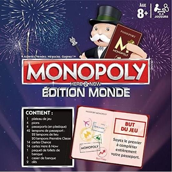 Monopoly Monde Cdiscount Jeux Jouets