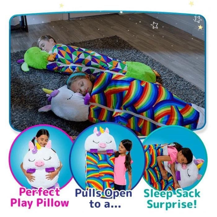 Sac de couchage enfant - YWEI - Happy Nappers - Duvet avec oreiller ...