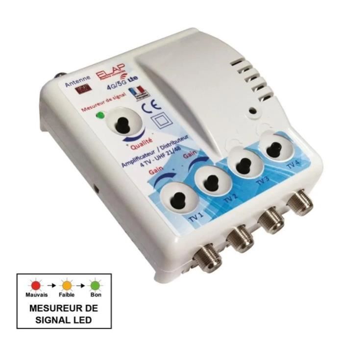 Antenne TNT UHF TRI-NAPPE - Cahors 18HD LTE-5G - Bande de fréquence 470