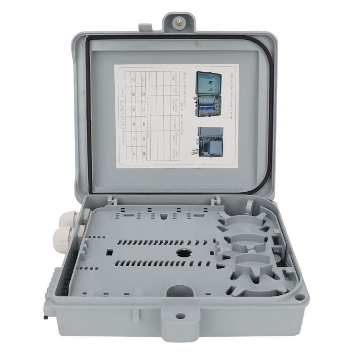 FTTH Type Dôme Vertical 48 Coeurs L'épissure à Fibres Optiques De Fermeture Pour