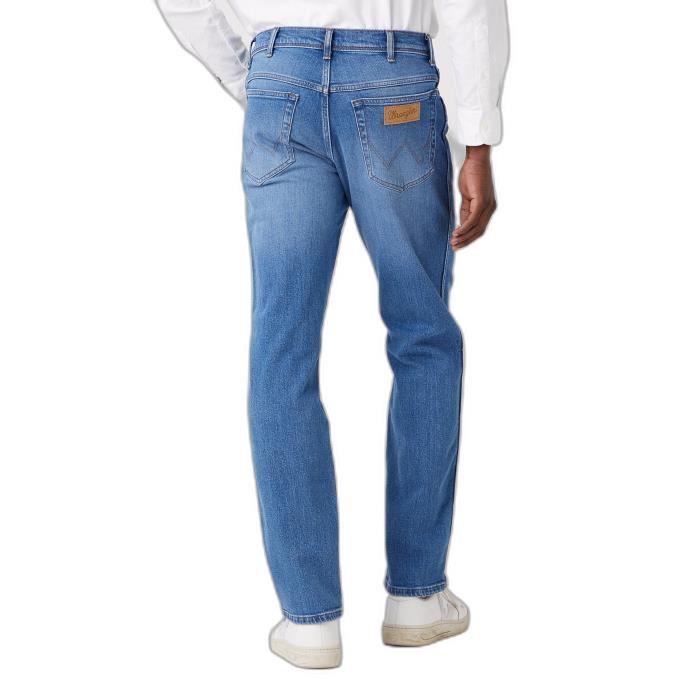 Jean Wrangler Texas New Favorite Bleu Coupe Regular Homme Blue Cdiscount Pret a Porter