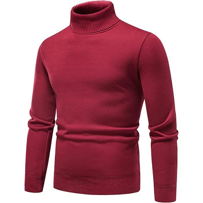 Pull col roulé homme pas cher clearance