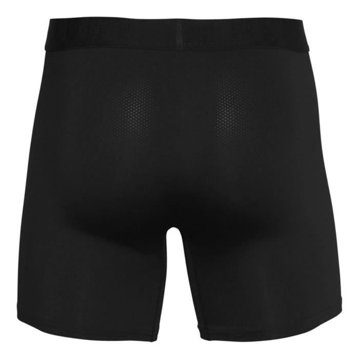 Boxer Homme UNDER ARMOUR Tech Mesh 6in Pack de Noir