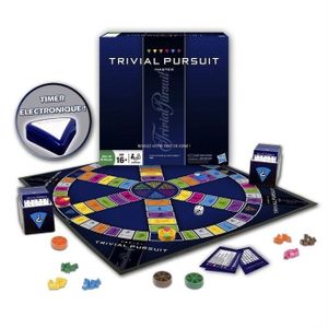 JEU SOCIÉTÉ - PLATEAU Trivial Pursuit Master – Jeu de société de réflexi