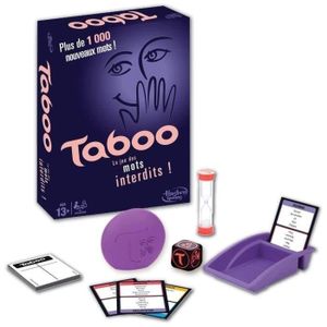 JEU SOCIÉTÉ - PLATEAU Taboo Classique - Jeu de société de réflexion JEU SOCIÉTÉ - PLATEAU Taboo Classique - Jeu de société de réflexion