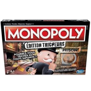 JEU SOCIÉTÉ - PLATEAU MONOPOLY Hasbro Tricheurs – Jeu de Société – Nouve JEU SOCIÉTÉ - PLATEAU MONOPOLY Hasbro Tricheurs – Jeu de Société – Nouve
