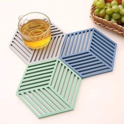 Accessoires De Cuisine - 4pièces - Bleu - Silicone - Résistant à La Chaleur - Antidérapants - Maison