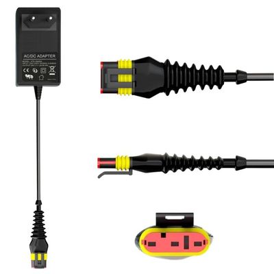 Chargeur 28V 1,3A Pour Robot Tondeuse Husqvarna Automower - Compatible Nombreux Modèles 105 à 415X, Gardena Sileno, McCulloch