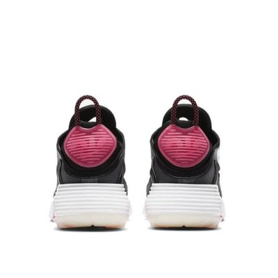 Basket Nike AIR MAX 2090 Noir Blanc Argent Rose Tige Synthetique Lacets NOIR BLANC ARGENT ROSE Cdiscount Chaussures