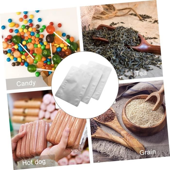 Lot De 100 Sacs Sous Vide Rétractables Conservation ( SRC ), Cuisson 58